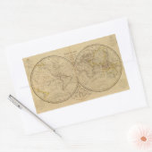 Die Welt 3 Rechteckiger Aufkleber (Umschlag)