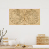 Die Welt 4 Poster (Küche)