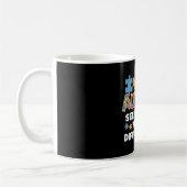 Die Welt anders als das Bewusstsein für Autismus Kaffeetasse (Links)