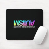 Die Welt anders Niedlich als Autismus Awa Mousepad (Mit Mouse)