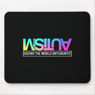 Die Welt anders Niedlich als Autismus Awa Mousepad