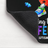 Die Welt anders sehen Autismus-Bewusstsein Mousepad (Ecke)