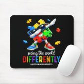Die Welt anders sehen Autismus-Bewusstsein Mousepad (Mit Mouse)