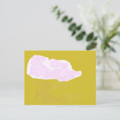 Die Welt auf dem Kopf Postkarte (Stehend Vorderseite)