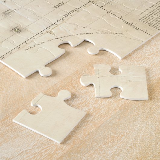 Die Welt auf Mercators Projektion | 1840 Puzzle (Seite)