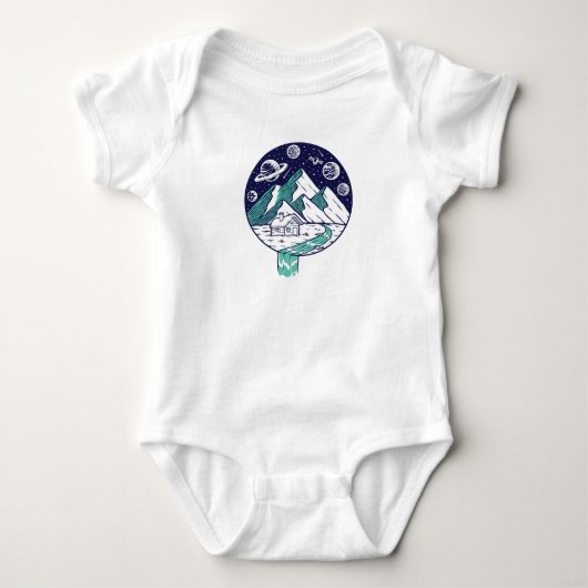 Die Welt Baby Strampler (Vorderseite)