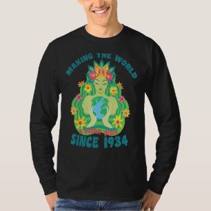 Die Welt besser machen seit 1934 am Geburtstag T-Shirt