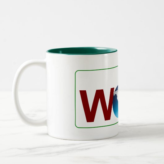 Die Welt bewegen - Tasse (Links)