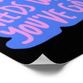 Die Welt braucht dich 1 Poster (Ecke)