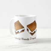 Die Welt braucht mehr Lehrer, die Geschenke der Ta Kaffeetasse (Vorderseite Links)