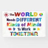 Die Welt braucht verschiedene Arten von Minds Banner (Horizontal)