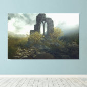 Die Welt der Antike Fantasy Landschaft Leinwanddruck (Insitu (Holzboden))