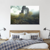 Die Welt der Antike Fantasy Landschaft Leinwanddruck (Insitu (Schlafzimmer))