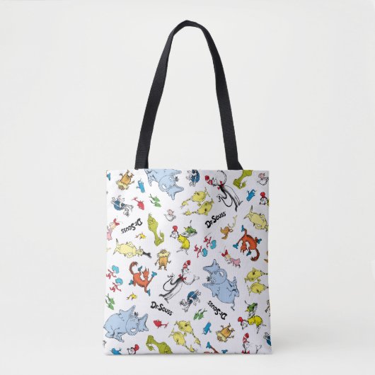 Die Welt der Dr. Seuss-Muster Tasche (Vorderseite)
