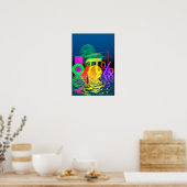 Die Welt der Mathematik Poster (Küche)