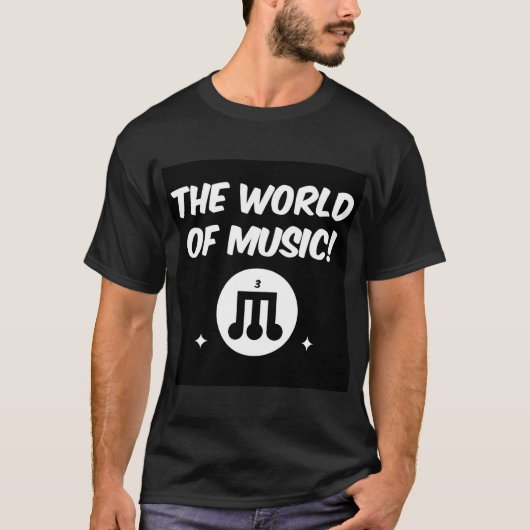 Die Welt der Musik T-Shirt (Vorderseite)
