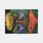 Die Welt der Pilze Fleecedecke (Vorderseite (Horizontal))