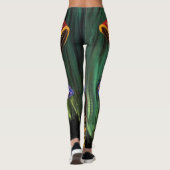Die Welt der Pilze Leggings (Rückseite)