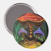 Die Welt der Pilze Magnet (Vorderseite/Rückseite)