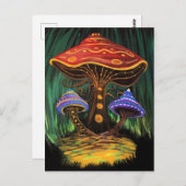 Die Welt der Pilze Postkarte (Vorne/Hinten)