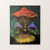 Die Welt der Pilze Puzzle (Vertikal)