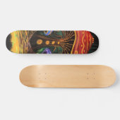 Die Welt der Pilze Skateboard (Horizontal)