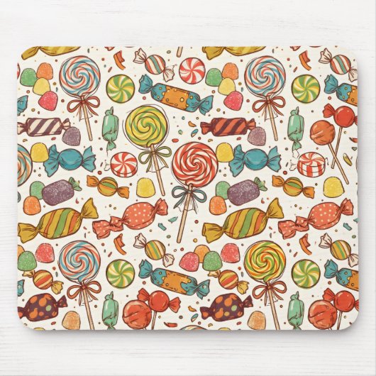 Die Welt der Süßigkeiten. Mousepad (Vorne)