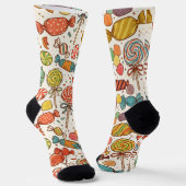 Die Welt der Süßigkeiten. Socken (Gewinkelt)