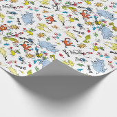 Die Welt des Dr. Seuss-Musters Geschenkpapier (Ecke)