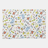 Die Welt des Dr. Seuss Musters Geschirrtuch (Horizontal)