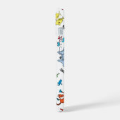 Die Welt des Dr. Seuss-Musters iPhone 15 Hülle (Linke Seite)