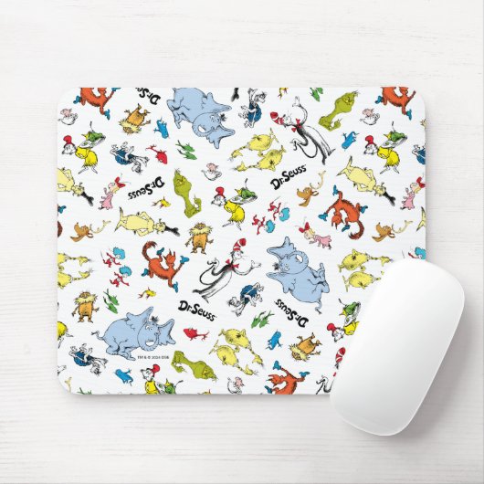 Die Welt des Dr. Seuss-Musters Mousepad (Mit Mouse)