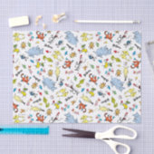 Die Welt des Dr. Seuss-Musters Seidenpapier (Handwerk)