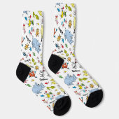 Die Welt des Dr. Seuss-Musters Socken (Rechts)