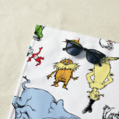 Die Welt des Dr. Seuss-Musters Strandtuch (Beispiel)
