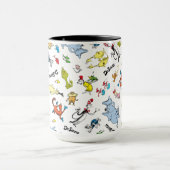 Die Welt des Dr. Seuss-Musters Tasse (Zentrum)