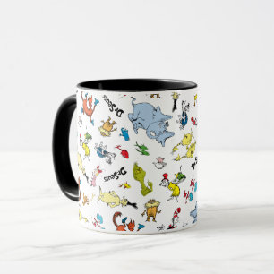 Die Welt des Dr. Seuss-Musters Tasse