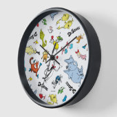 Die Welt des Dr. Seuss-Musters Uhr (Winkel)