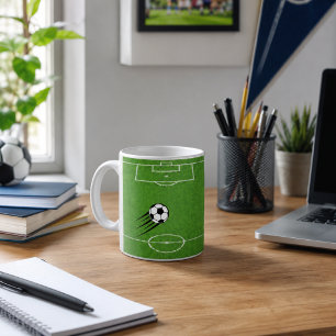 Die Welt des Fußballs Personalisierte Tasse