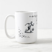 Die Welt des klassischen Fußballbechers Kaffeetasse (Links)