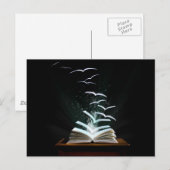 Die Welt des Lesens Postkarte (Vorne/Hinten)