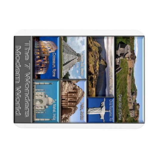Die Welt des Sieben Wunders - Magnet (Horizontal)