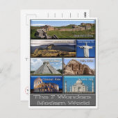 Die Welt des Sieben Wunders - Postkarte (Vorne/Hinten)