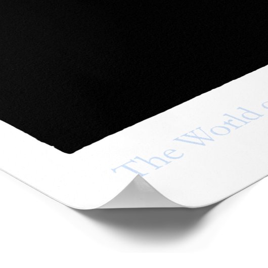 Die Welt des Traumposters Poster (Ecke)