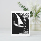 Die Welt des Traums Postkarte (Stehend Vorderseite)