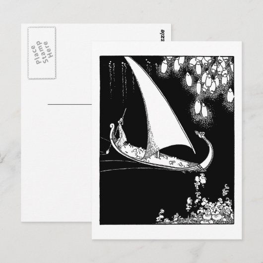 Die Welt des Traums Postkarte (Vorne/Hinten)