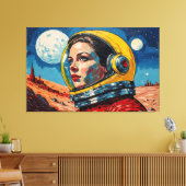 DIE WELT, DIE WIR ENTDECKTEN 12 LEINWANDDRUCK (Insitu (Wohnzimmer))