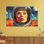 DIE WELT, DIE WIR ENTDECKTEN 3 LEINWANDDRUCK (Insitu (Wohnzimmer))
