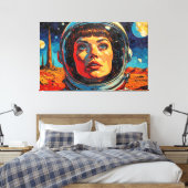 DIE WELT, DIE WIR ENTDECKTEN 3 LEINWANDDRUCK (Insitu (Schlafzimmer))