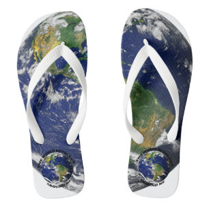 Die Welt dreht sich um mich Flip Flops Badesandalen